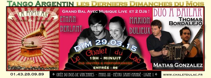 Chalet du              Dimanche la Popular