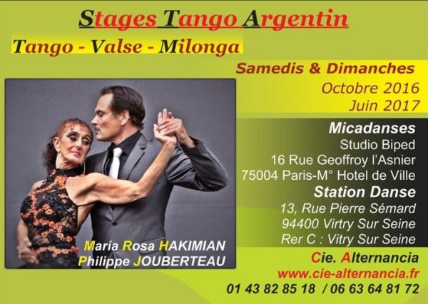 Stages Tango Argentin