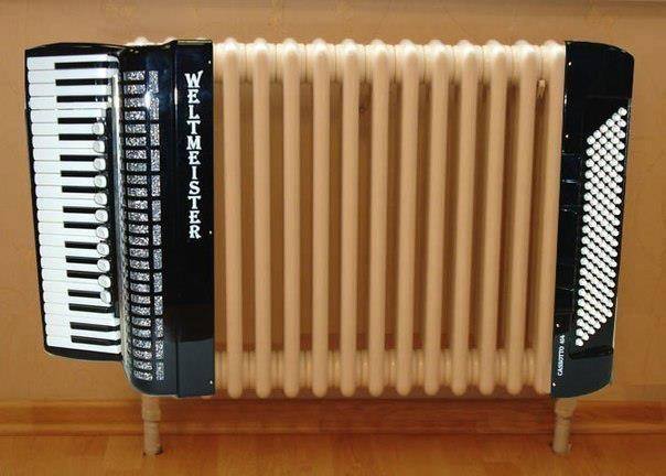 Accordeon chauffage